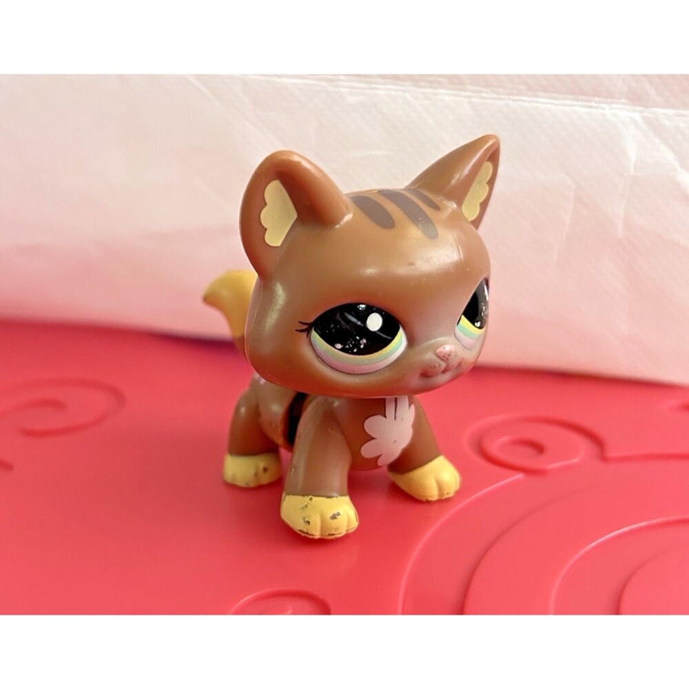Littlest Pet Shop Walkables #2123 Cat Figure LPS G2 Hasbro Working
